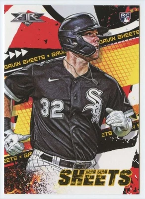 2022 Topps Fire #77 Gavin Sheets NM-MT RC Rookie White Sox - Image 1 of 2