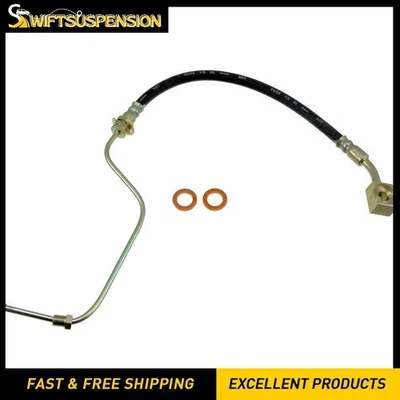 Manguera hidráulica de freno exterior delantero izquierdo Dorman para Ford Bronco 1978 1979 Foto 1 de 3