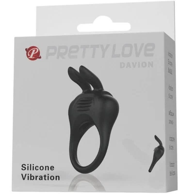 Pretty Love Davion Rabbit Vibrator Ring - Bild 1 von 4