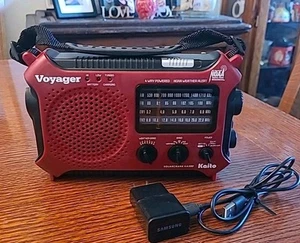 Kaito Voyager Solarcrank KA500 Am/Fm Shortwave Solar Emerg. Weather Radio Tested - Picture 1 of 14
