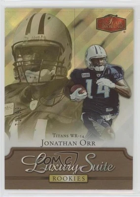 2006 Flair Showcase Luxury Suite Rookies Legacy /99 Jonathan Orr #141 Rookie RC - Image 1 of 2