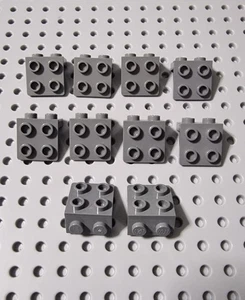 LEGO Konverter Winkelstein Platte 10x neu dunkelgrau Modified 44728 21712 A152 - Picture 1 of 1