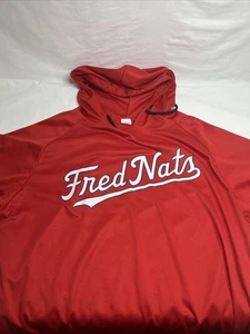 Fredericksburg Nationals Light Weight Short Sleeve Hoodie SGA XL - Picture 1 of 5