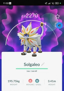 Pokémon Go |Solgaleo Trade - Picture 1 of 1