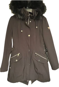 Chaqueta para mujer Guess con ribete de piel extraíble talla S - Imagen 1 de 10