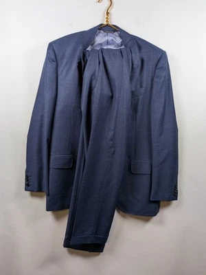 TRUSSINI Linea Nuova Wool Suit Sport Coat Blazer Blue Mens 50 US 40 - Image 1 of 4