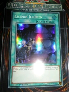 YU-GI-OH! SUPER RARE CHEMIN ILLUSIEN SR08-FR041 NEUF EDITION 1 - Picture 1 of 1