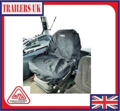 FARMPOWER Tractor Seat Cover Machinery Black Case Fendt Holland