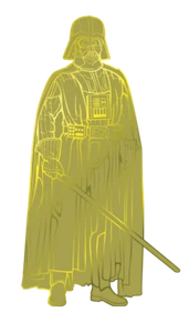 New Figpin - Gold Darth Vader #500 - 50th Anniversary Exclusive - Bild 1 von 1