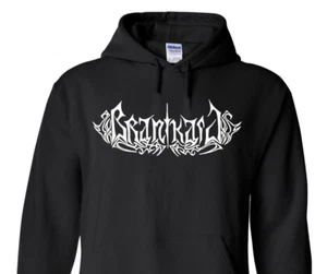 Branikald Sudadera con Capucha Lámpara de Metal Negro de Murmuur Vargrav Abigor Disección Caos - Imagen 1 de 1