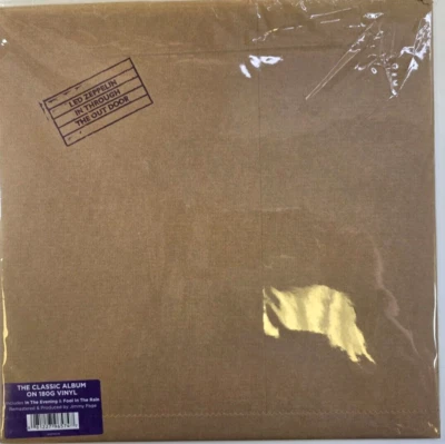 Led Zeppelin  In Through The Out Door LP Album vinyl record 2015 remastered 180g - Image 1 of 4