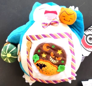 SNORLAX Official POKEMON PUMPKIN Celebrations PLUSH 10" New W/ Tag HTF HALLOWEEN - Picture 1 of 4