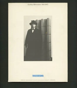 1986 Ludwig Hilberseimer RASSEGNA 27 Bauhaus + Chicago Modern Architect Design - Picture 1 of 12