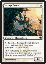 SALVAGE SCOUT Scars of Mirrodin MTG Magic the Gathering Cards DJMagic
