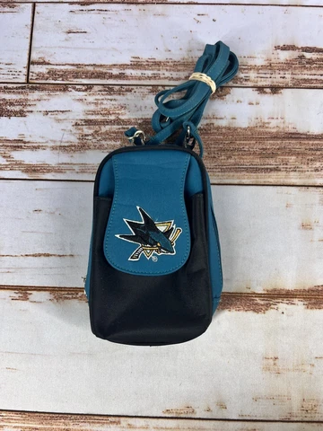 San Jose Sharks Purse Plus XL with Touch Screen with Embroidered Logo Cover