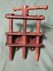 Vintage Small Cast Iron Bench Vise 2 3/4" x 5 1/2" Jaws