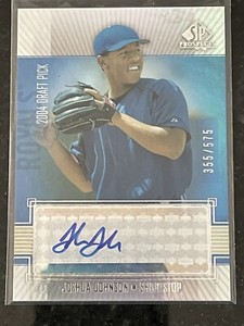 2004 SP Prospects Josh Joshua Johnson Rookie Autograph RC Auto KC Royals