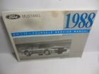 1988 Ford Mustang Do It Yourself DIY Service Manual Original 88