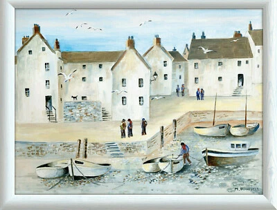 Knietablett laptray laptop Kissen Tablett Hafen England - Bild 1 von 3