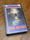 THE BRAIN - 1985 KÖNIGLICHE VHS CLAMSHELL (1971 Brain of Blood) Horror Gore