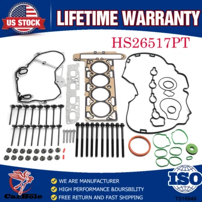 Juntas de cabezal de motor con kit de sellos para Chevrolet Equinox GMC Terrain Buick 2,4 L EE. UU. Foto 1 de 4