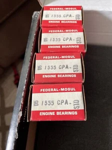 federal mogul 1555 CPA STD rod bearings. 4 Pairs - Picture 1 of 2