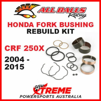 Kit de sellado de buje de horquilla MX Honda CRF250X CRF 250X 2004-2015 moto de cross, todo Ba Foto 1 de 2