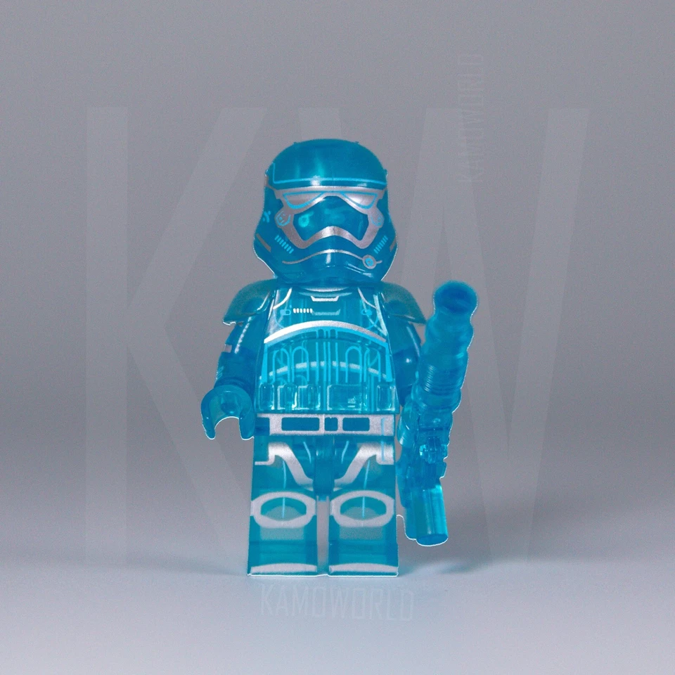 Custom Hologram Minifigure First Order Heavy LEGO Compatible Star Wars 1 of 9 - Image 1 of 1