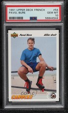 1991-92 Upper Deck French Pavel Bure #54 PSA 10 GEM MT HOF