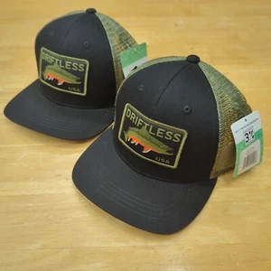 RepYourWater Driftless Brookie Snapback LOT Of (2) Hats -DRBR51 - FREE SHIP!  - Picture 1 of 6