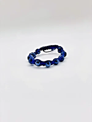 Pulsera Encantadora Shamballa/Macramé Trenzada Ajustable Nudo Natural Moda Para Hombre Foto 1 de 2