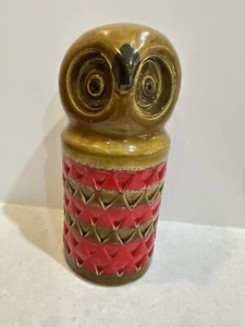 Vintage Aldo Londi Bitossi Italian Pottery Owl Salt Shaker Rare Find - Bild 1 von 17