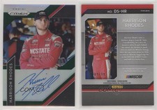 2019 Panini Prizm Driver Signatures Green Prizm /99 Harrison Rhodes #DS-HR Auto