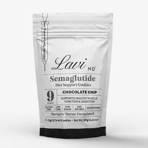 Lavi MD Semaglutide Diet Support Cookies – 9 Ct – Weight Loss & Appetite Control - Picture 1 of 8