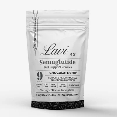Lavi MD Semaglutide Diet Support Cookies – 9 Ct – Weight Loss & Appetite Control - Image 1 of 4