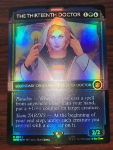 1x FOLIENVITRINE DER DREIZEHNTE DOKTOR - Doctor Who - MTG - Magic the Gathering - Bild 1 von 1