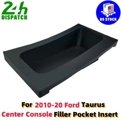 2010-20 For Ford Taurus Empty Shifter Police Center Console Filler Pocket Insert - Image 1 of 4