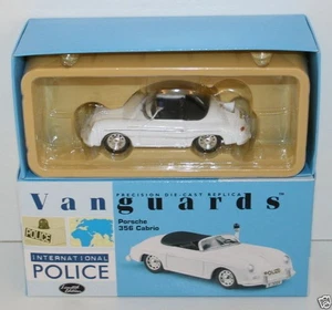 VANGUARDS 1/43 VA07901 PORSCHE 356 CABRIO AUTOBAHN POLIZEI STUTTGART - Picture 1 of 9