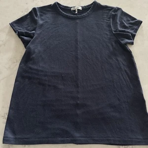 RAG & BONE Navy Stretch Tee Top L Short Sleeve Modal Slim Classic Simple Capsule - Picture 1 of 6