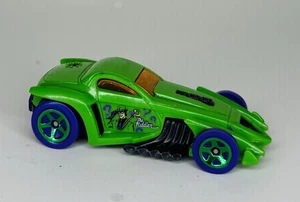 2022 Hot Wheels DC Comics Batman Design GREEN Burl-Esque The Riddler Auto lose - Bild 1 von 3