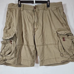 Pantalones Cortos Carga Polo Ralph Lauren Hombres 42 Bolsillos Utilitarios Senderismo Algodón Verde Ejército - Imagen 1 de 9
