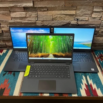 LOT OF 3! Dell Latitude 3410 Laptop •i5-10210U •8GB •256GB SSD Win11 •1080P READ - Image 1 of 4