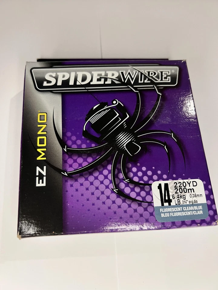 Spiderwire EZ Mono 4/8/10/12/14/17lb 220yd Choose Your Color Premium Line - Изображение 1 из 1