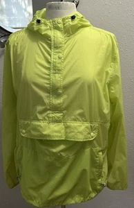 Vtg Land's End Canvas 1963 Green Hooded Lightweight Windbreaker Jacket Size XL - Picture 1 of 17