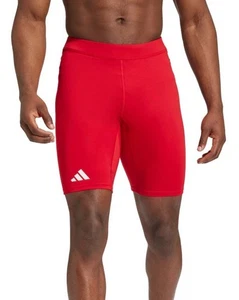 Mens Adidas AlphaSkin Spandex Tights Compression Shorts- RED SIZE 2XLL - Picture 1 of 4