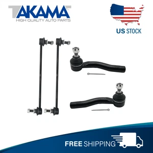 4 pcs Outer Tie rod end+ stabilizer link For 20-25 Toyota Corolla, Corolla Cross - Picture 1 of 6