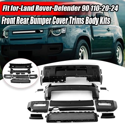 Accesorios de carrocería de parachoques delantero + trasero para Land Rover Defender 90 110 2020-2023 2024 Foto 1 de 4