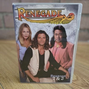 Renegade Seasons 2 & 3 DVD 6 Disc Set Lorenzo Lamas Stephen J. Cannell Series - Picture 1 of 10