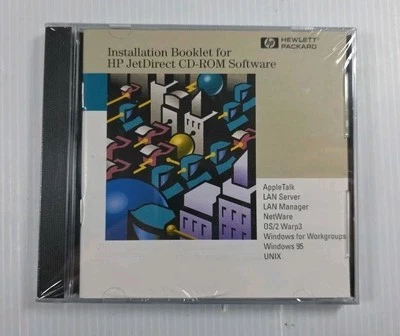 NUEVO KIT DE CD-ROM de software de servidor de impresión HP JetDirect Ex 5964-4603, 5011-2500  - Imagen 1 de 3