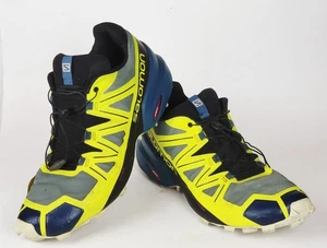 Salomon SpeedCross 5 Herren Trailrunning Robust Wanderschuhe Gelb Blau Größe: 13 - Bild 1 von 17
